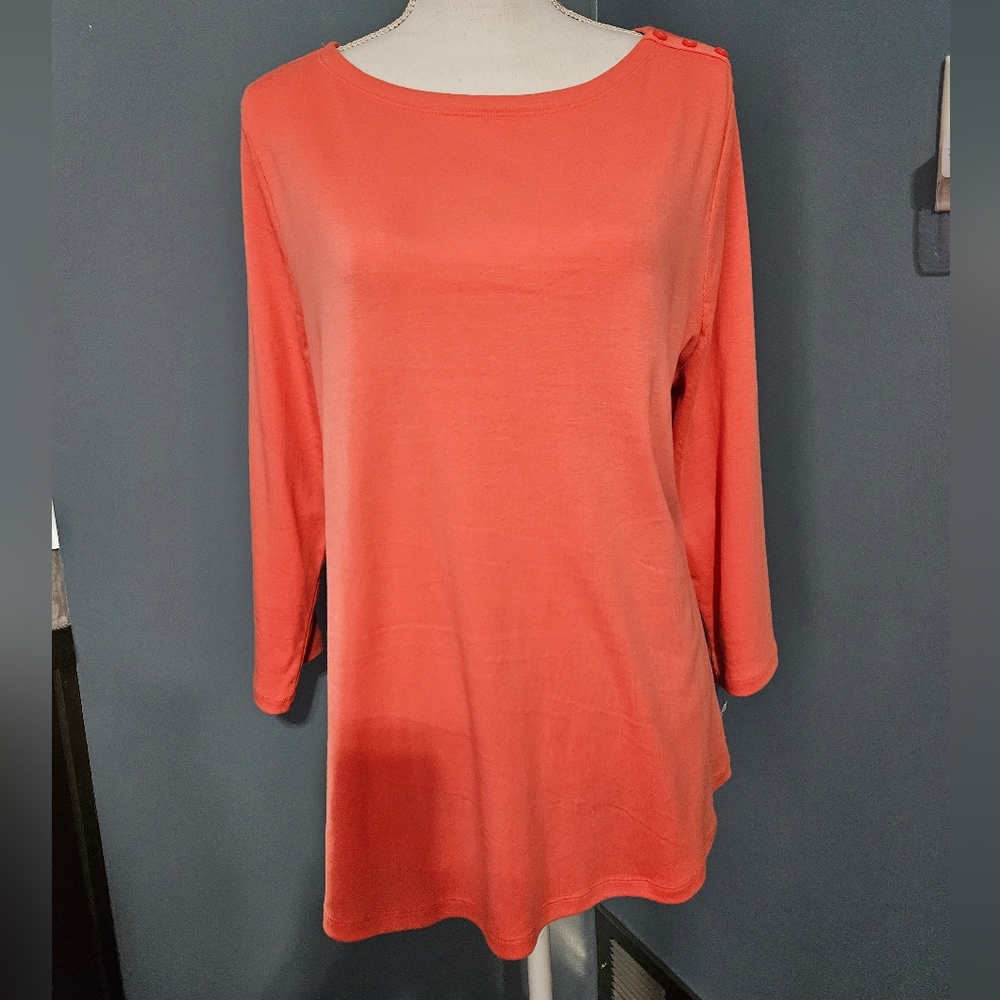 Charter Club NWT womens XL  boat neck, 3/4 sleeve. - Picture 3 of 11